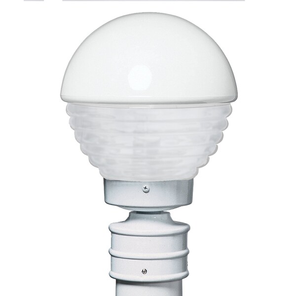 Besa Lighting Costaluz, 3061 Series Post, White 1x75W Incandescent 306153-POST-FR - main